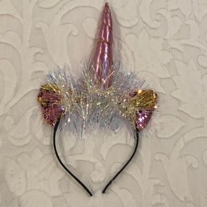Unicorn 🦄 girls headband with  color changing sequins